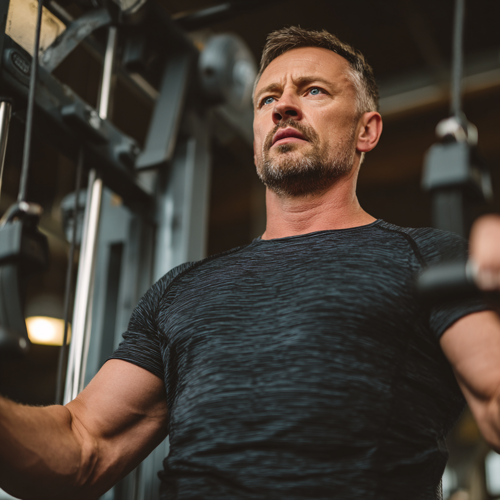 Ukrainian adults preparing healthy meals and discussing nutrition planning in a modern kitchen setting
